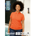 Image of Neutral Fairtrade Organic Ladies Classic Polo